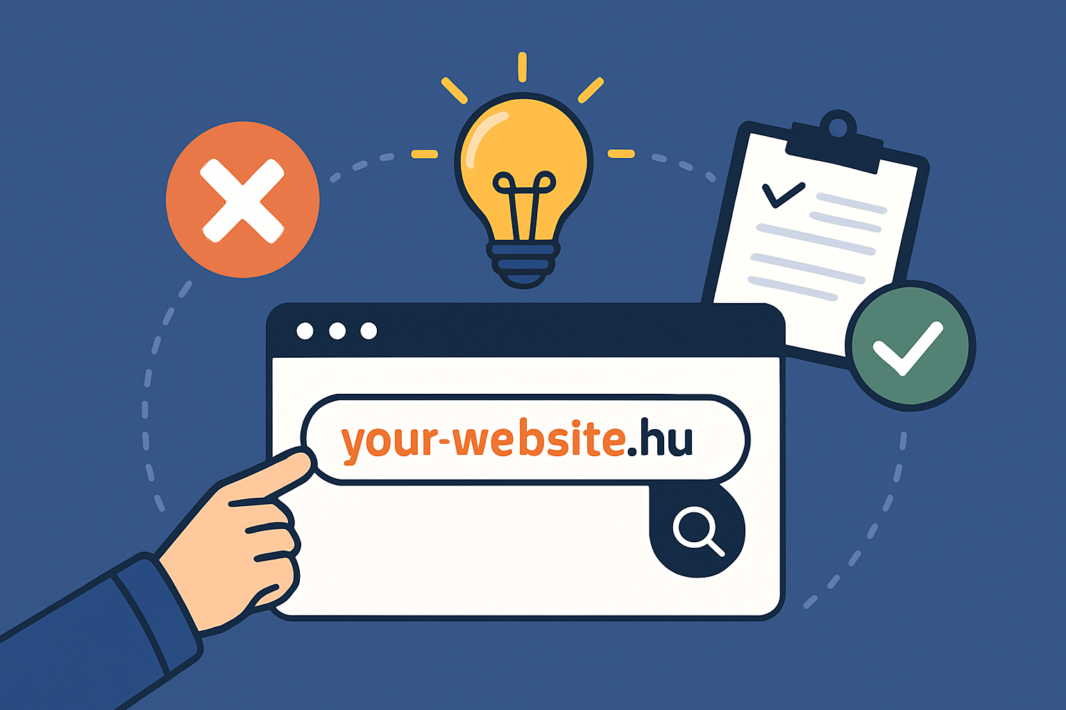 Weboldal készítés: Domain kiválasztása